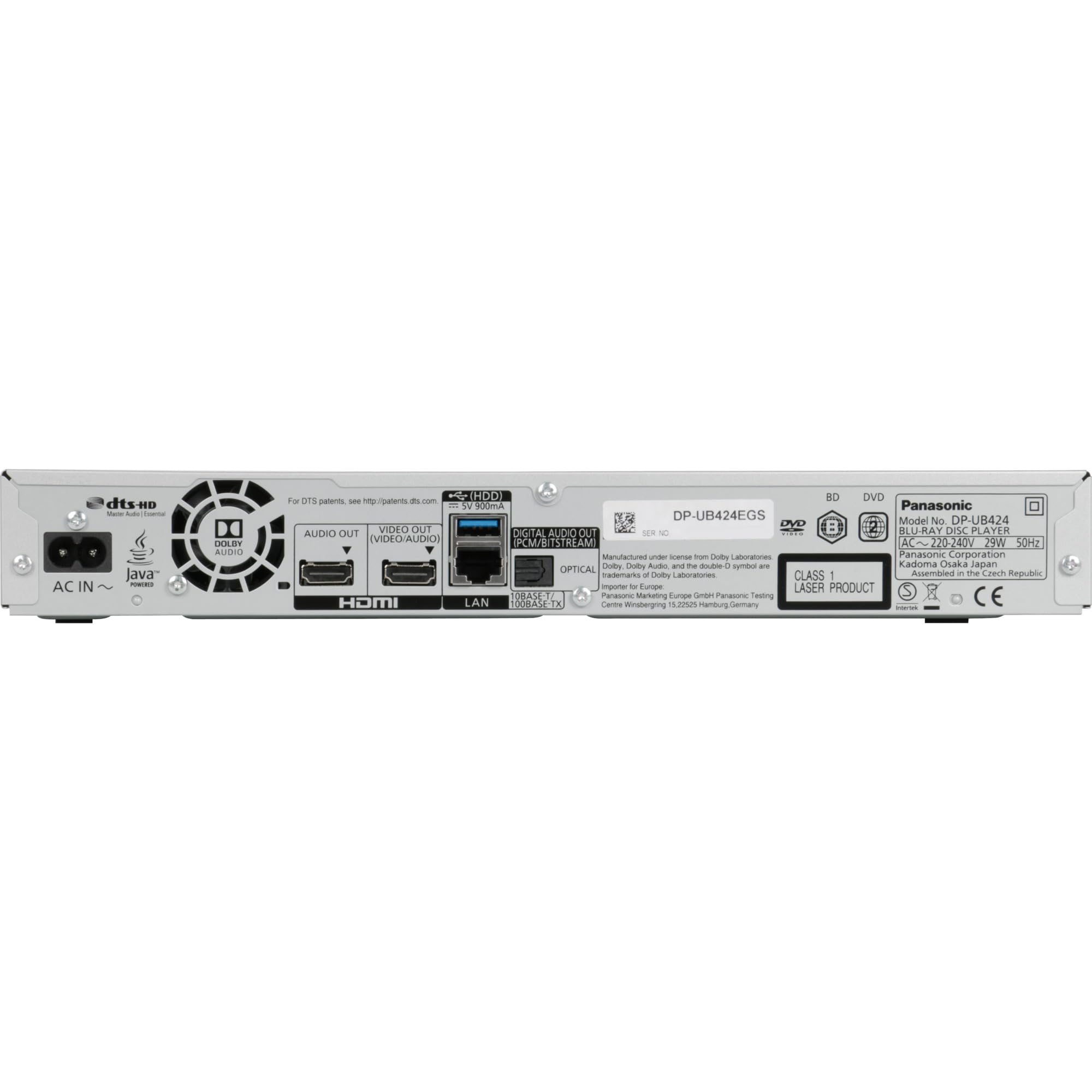 Panasonic DP-UB424EGS Argent