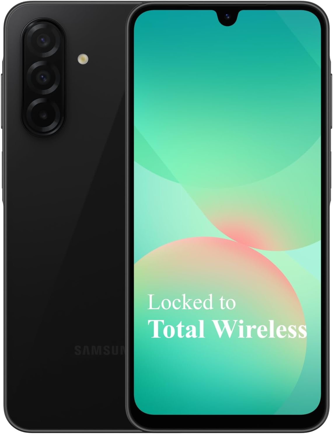 total wireless Samsung Galaxy A26 5G, 128GB Storage | 6.7” FHD+ 120Hz Super AMOLED Display | 50MP OIS Camera | 5000mAh Battery Locked | Prepaid Smartphone - Black