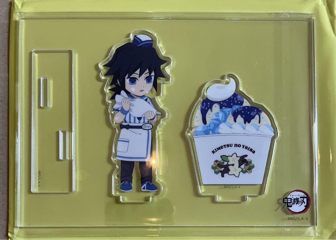 鬼滅の刃 アイスクリームカフェ アクリルスタンド 冨岡義勇