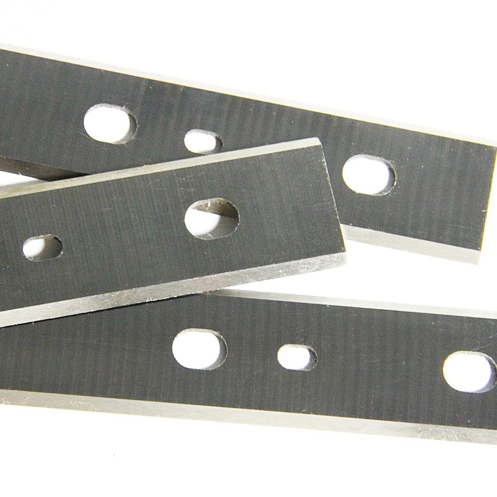 13 & quot; Cuchillas de cepillado de 333 mm de repuesto para DeWalt DW735 DW735X Cuchillo de cepillado de madera de 6 cuchillas para trabajar la madera - 2 juegos, como se muestra