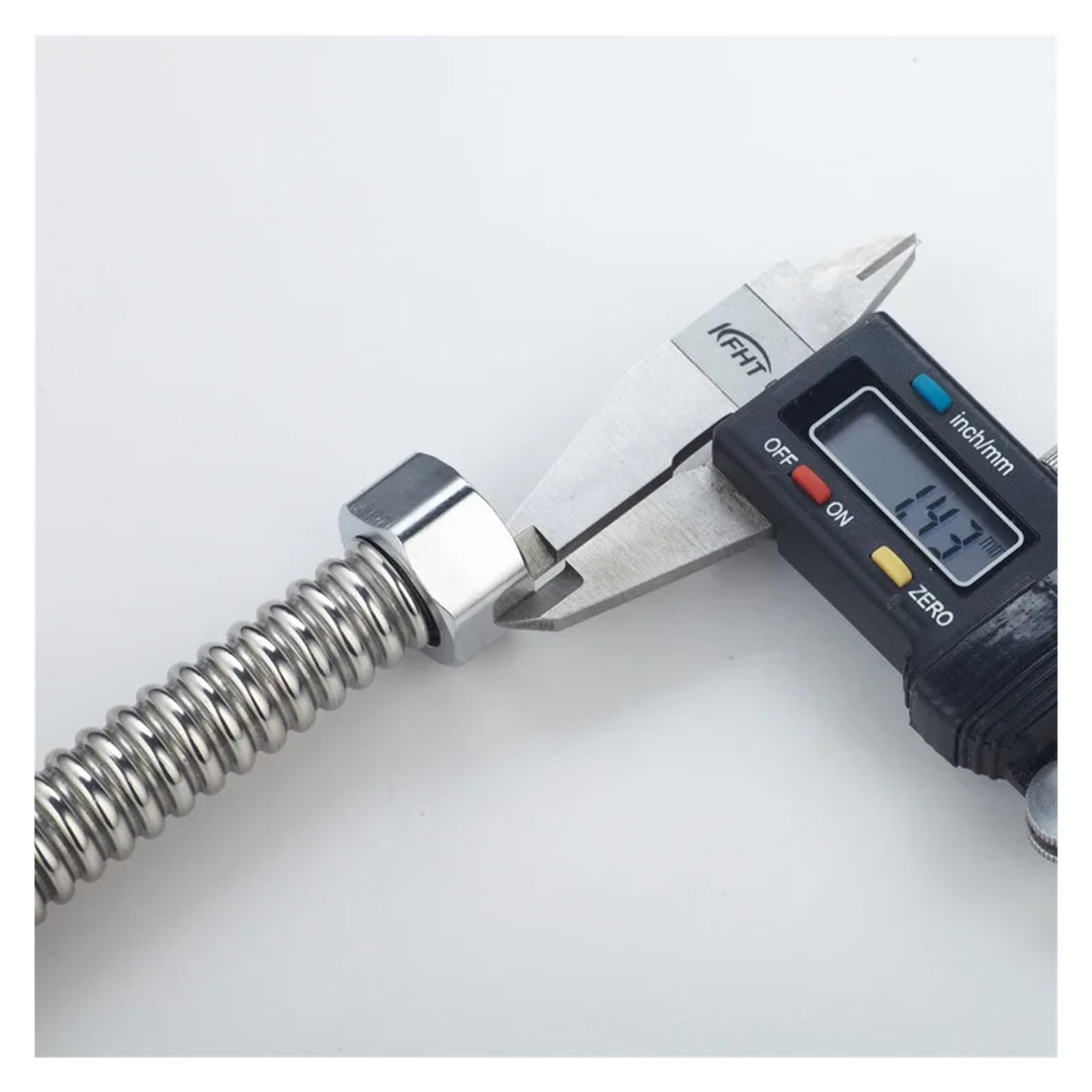 Tuyau d'arrivée ondulé 1/2", chaud/froid SS