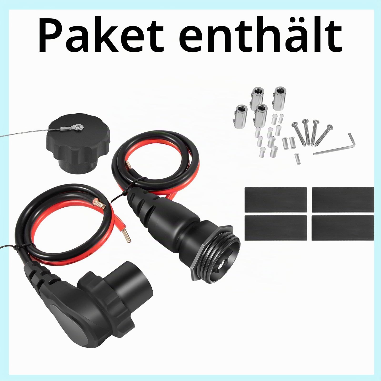 1865128 1865120 MKR-26 MKR-28 für Minn Kota Süß- und Salzwasser Trolling Motor Stecker und Buchse Marine Batterie Zubehör