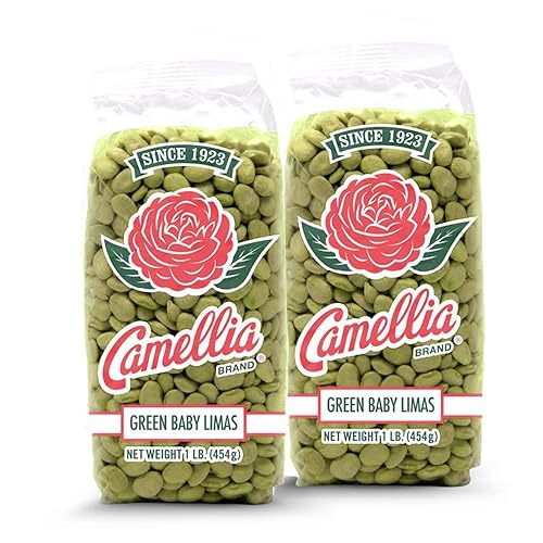 Camellia Brand Frijoles verdes secos para bebé, 1 libra (paquete de 2)
