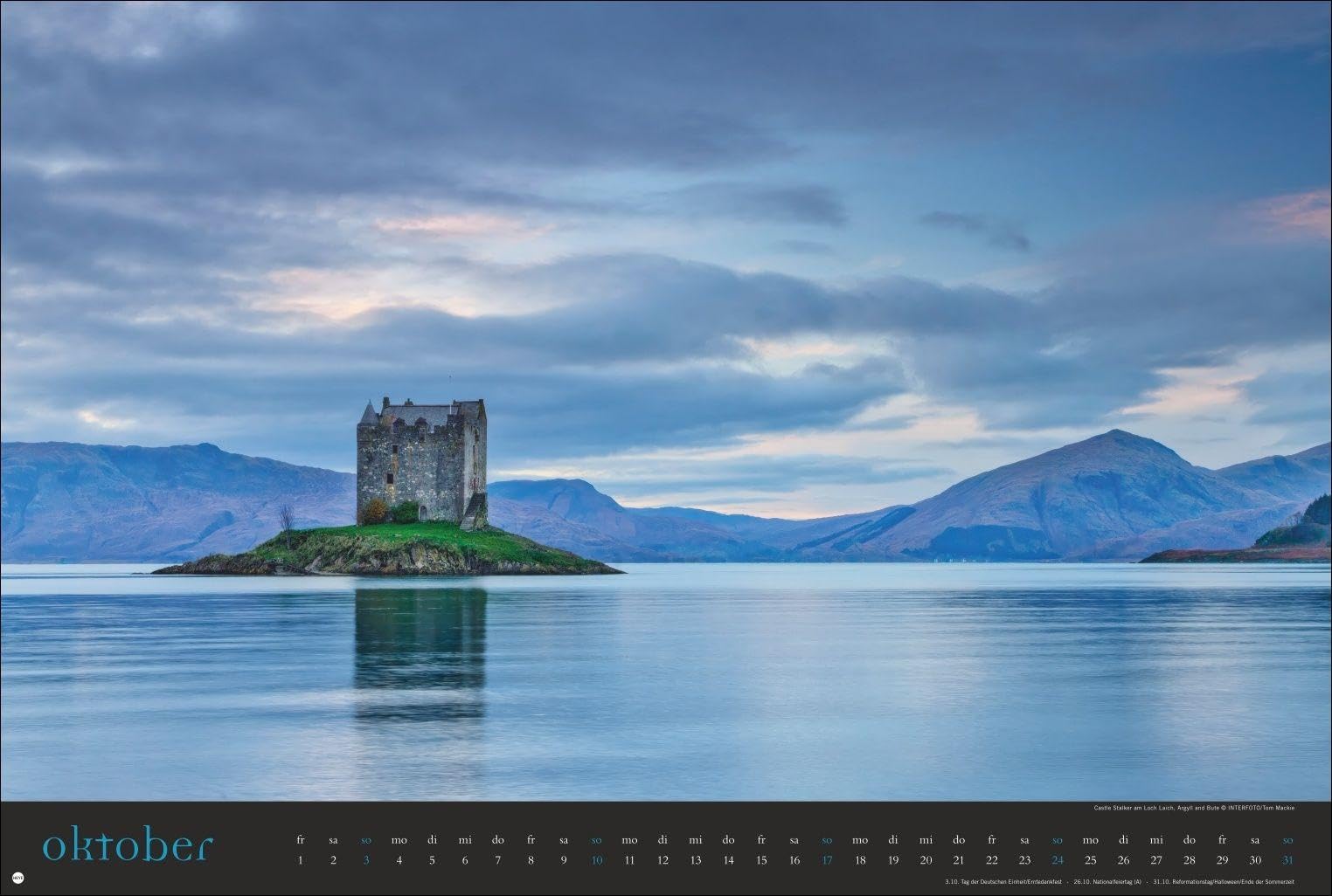Land of Legends Kalender 2027 - Schottlands Burgen und Schlösser: Ein Wandkalender im Großformat, der Schottland in seiner wilden Schönheit zeigt. ... voll wild-romantischer Burgen und Schlösser.