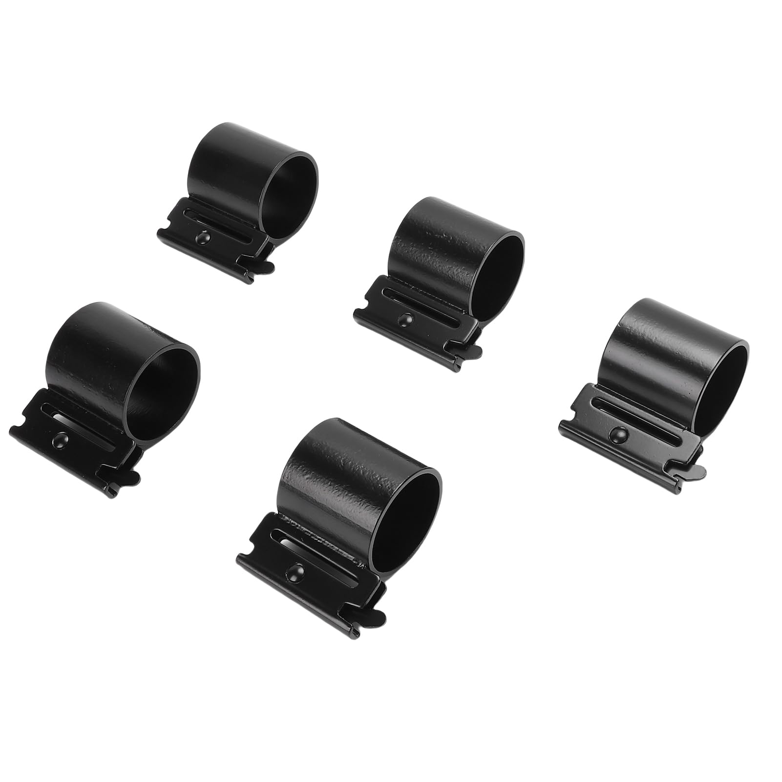 Domary 5PCS E Track Tool Hangers Durable and Weatherproof for Storing Rakes