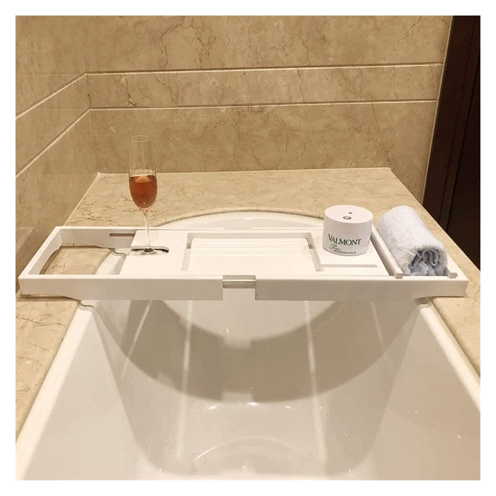 JKJZSALJ Bathroom Tray Bathtub Stand Bathtub Telescopic Rack Board Multifunction Bathtub Table Bathtub Bridg Foldable Bathtub Cover Bathtub Tray