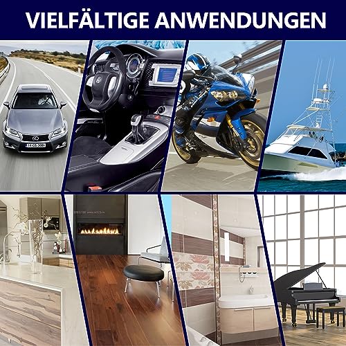 Polieraufsatz Winkelschleifer Polierhaube Polierschwamm 125mm Klett Polierscheibe Polierpads,6...