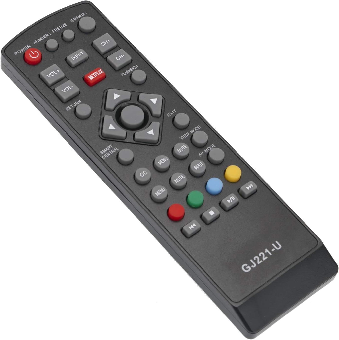 ECONTROLLY GJ221-U Replaced Remote Control fits for Sharp 4K TV LC-43UB30U LC43UB30U LC-50UB30U LC50UB30U LC-55UB30U LC55UB30U LC-65UB30U LC65UB30U LCD TV