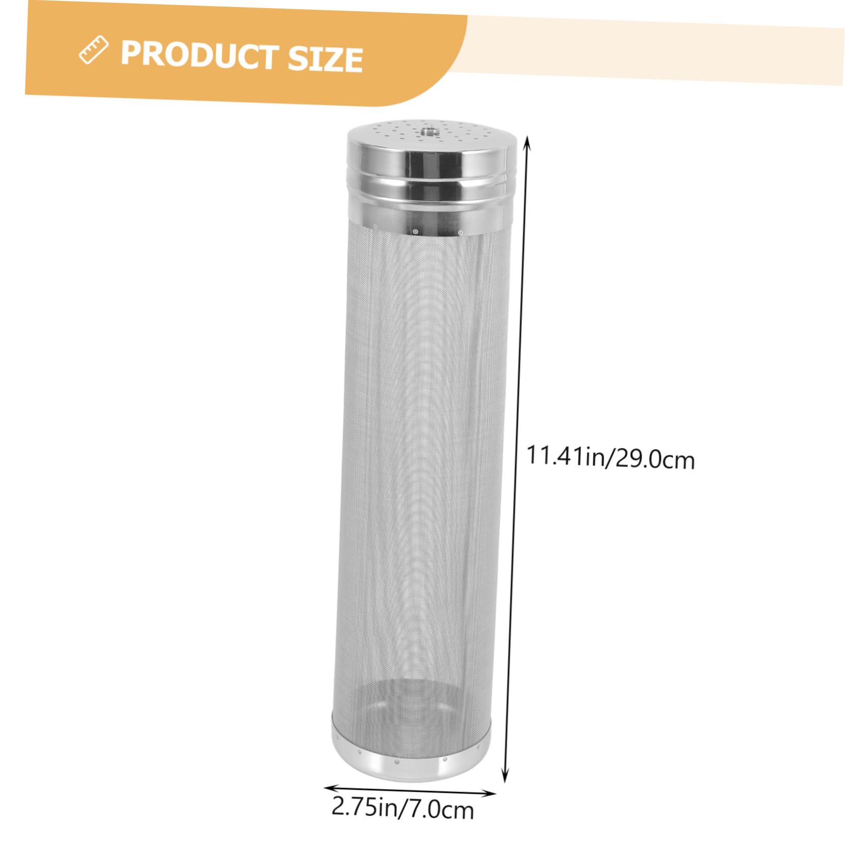 DECHOUS Filter Tube Food-grade Strainer for Home Brewing and Wine Making Portable Filtering Tool for Fermentation