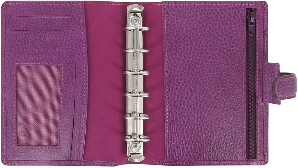 Filofax Pocket Finsbury Organiser, Raspberry