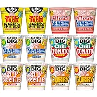 Amazon.co.jp: カップヌードル BIG 4種 12食セット 定番フレーバー