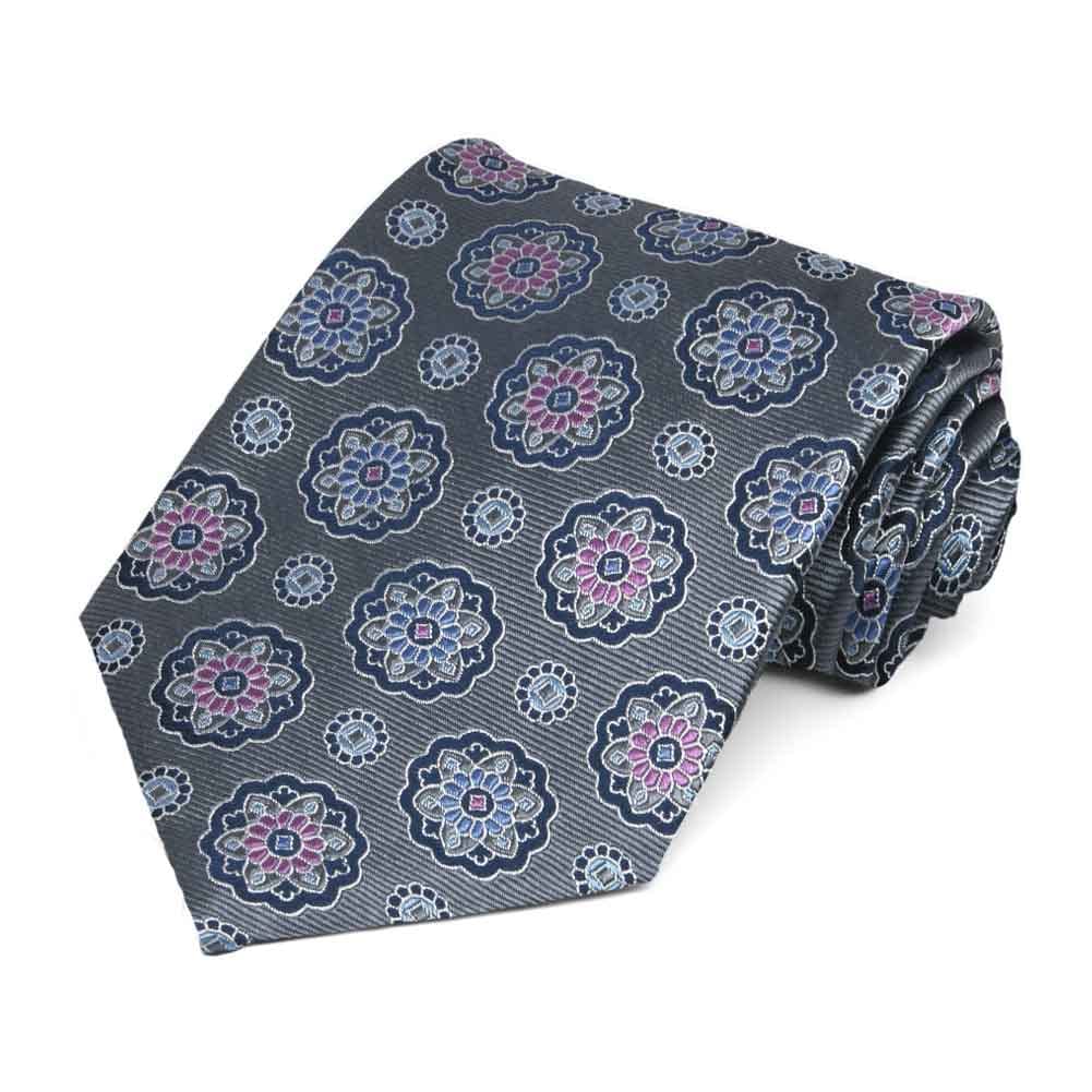 tiemart Regent Morris Neckwear Silk Necktie