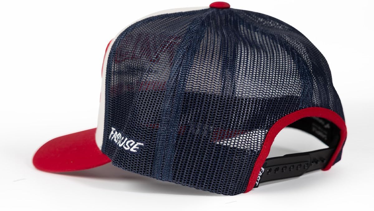 FASTHOUSE House of Speed Hat (Off White/Red, One Size)