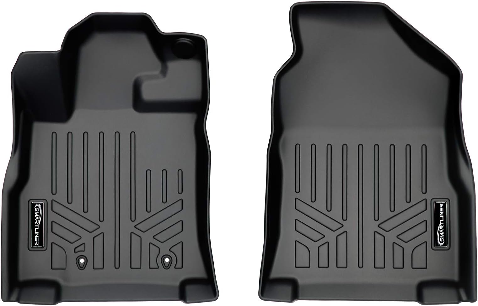 MAXLINER Custom Fit Floor Mats 3 Row Liner Set Black for