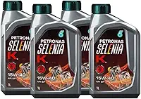 Kit 4 Litros Óleo Selenia 15w40 Semissintético