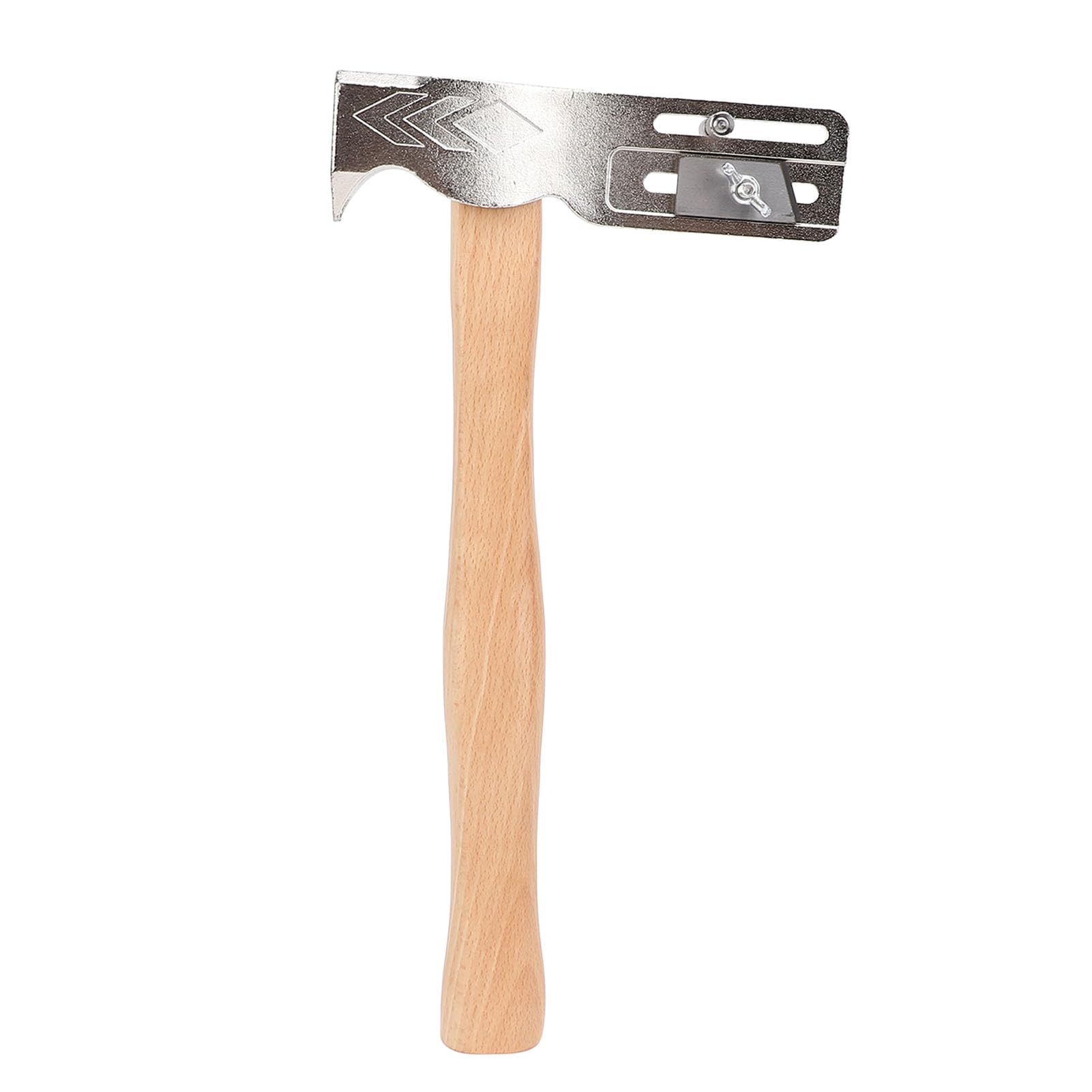 Roofing Hatchet, MWT 005 MH 17oz Magnet Roofing Hatchet Carbon Steel Shingling Hammer with Wooden Handle for Roof Repair