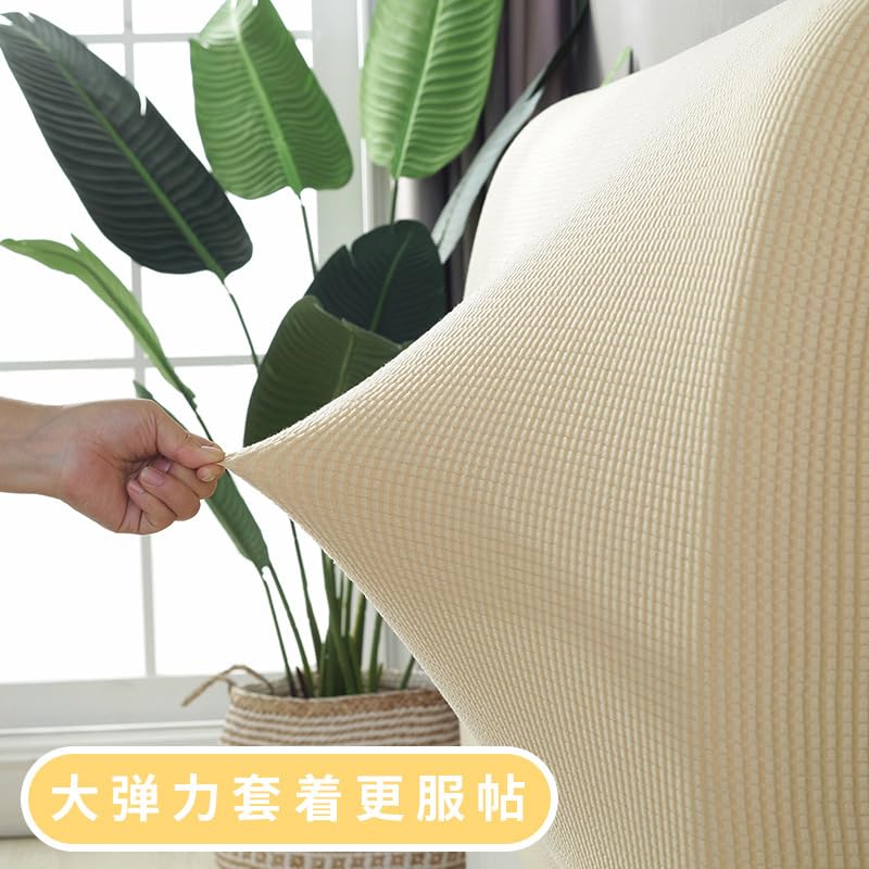 1 funda protectora para cabecero de cama, todo incluido, desmontable, lavable, tela de felpa elástica, cubierta antipolvo de 2 m de largo (azul oscuro)