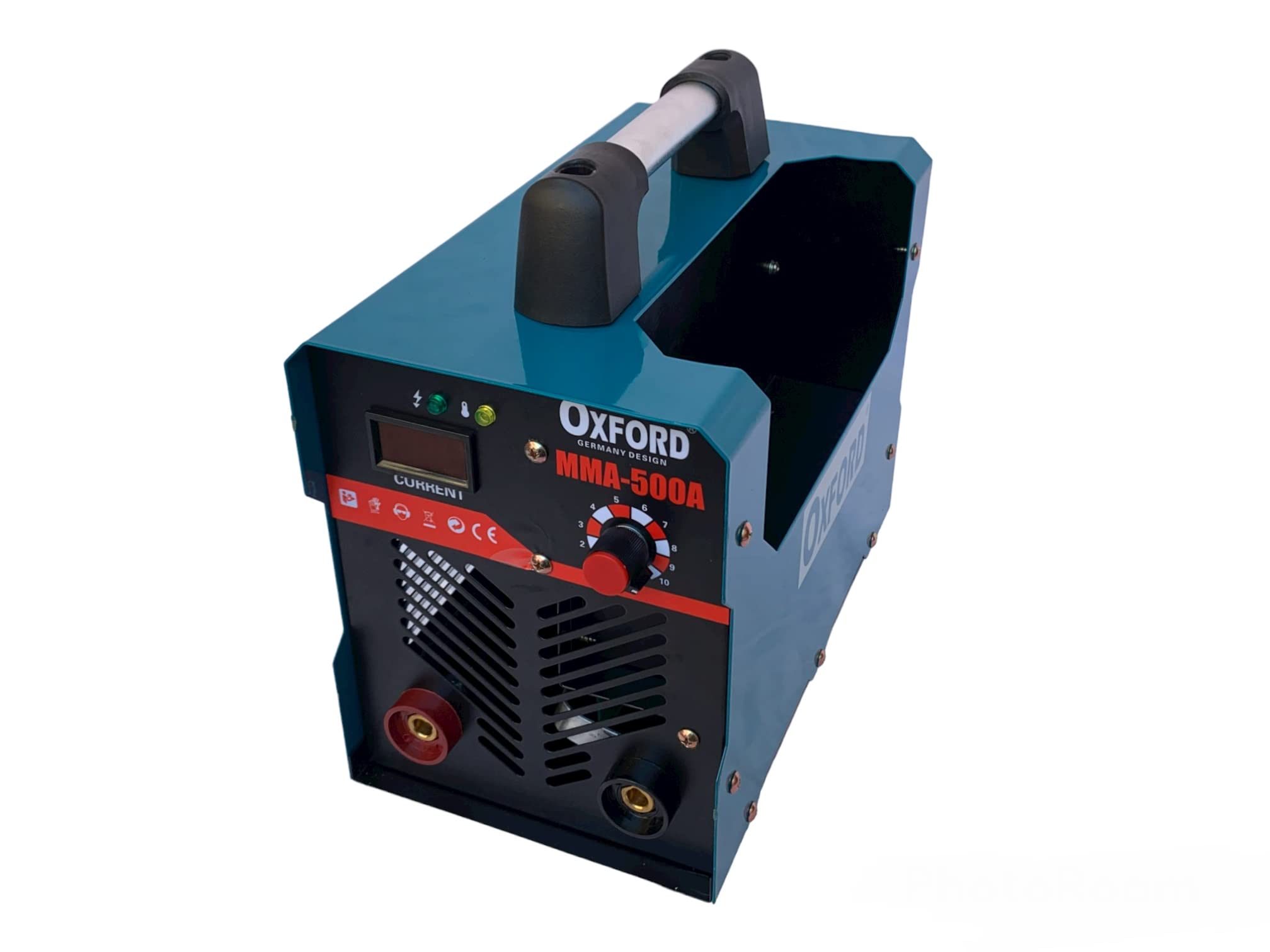 Saldatrice Inverter Ad Elettrodo 500 Ampere Saldatura Professionale Fabbro Saldatrice 500A Portatile Leggera con Display Digitale con Maschera e accessori