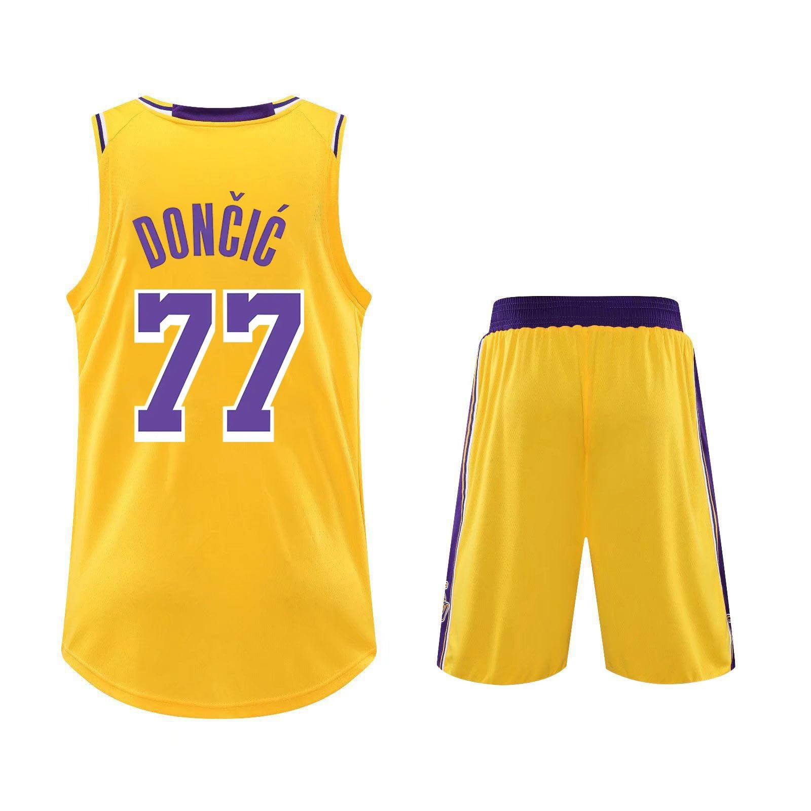 Camisetas de Basket para Hombre y Niños - Camiseta sin Mangas y Pantalón de Basket