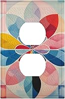 Vista 132 de Cubiertas Decorativas de Arte para Interruptores de Luz, Hojas de Otoño, Placa de Pared de Palanca Individual, Cubierta Decorativa de Interruptor