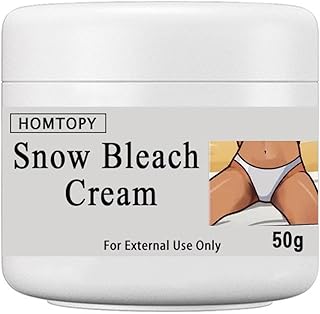 Snow Bleach Cream, Underarm Whitening Cream, Dark Spot Corrector Cream, Whitening Cream on Body Armpit Knees, Moisturizes And Whitens The Skin 50ml (1pc)