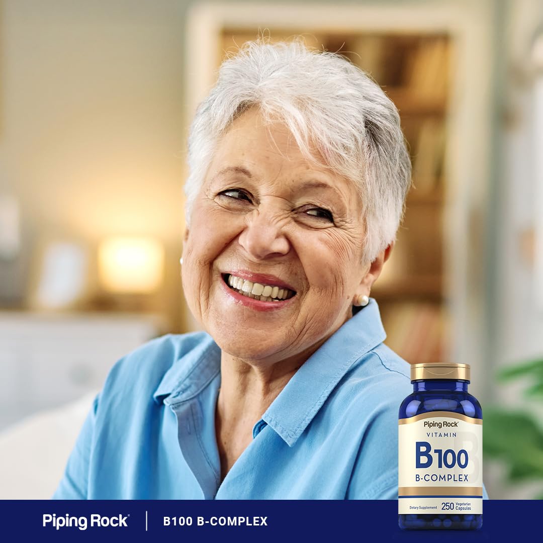 Piping Rock B100 Complex Vitamins | 250 Capsules — Amazon image 6
