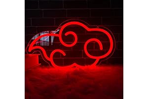 13"*8" Akatsuki Cloud Neon Sign, Anime Dimmable Gaming Neon Lights