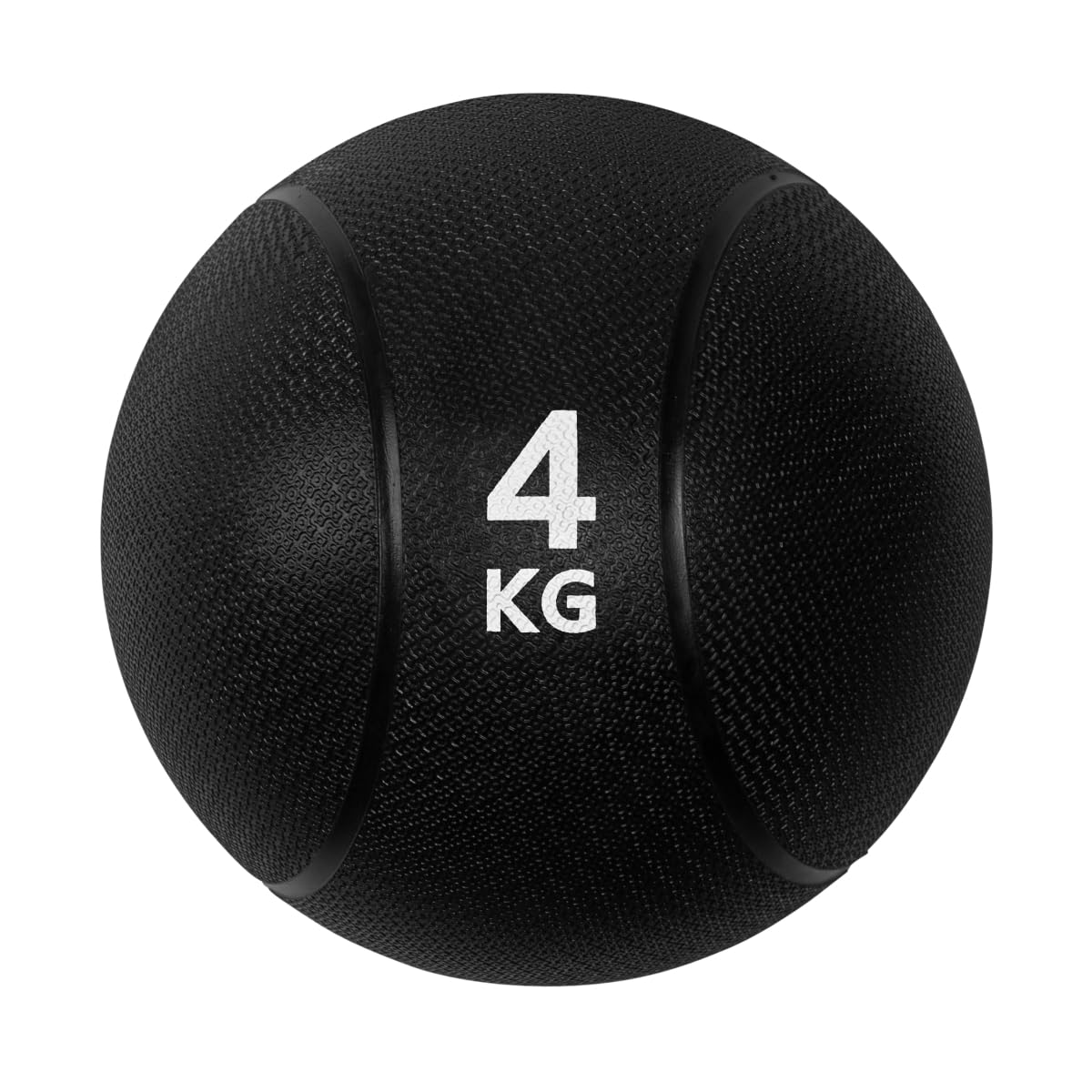 VirtuFit Palla medica Pro – Palla medica – 4 kg – Gomma – Nero