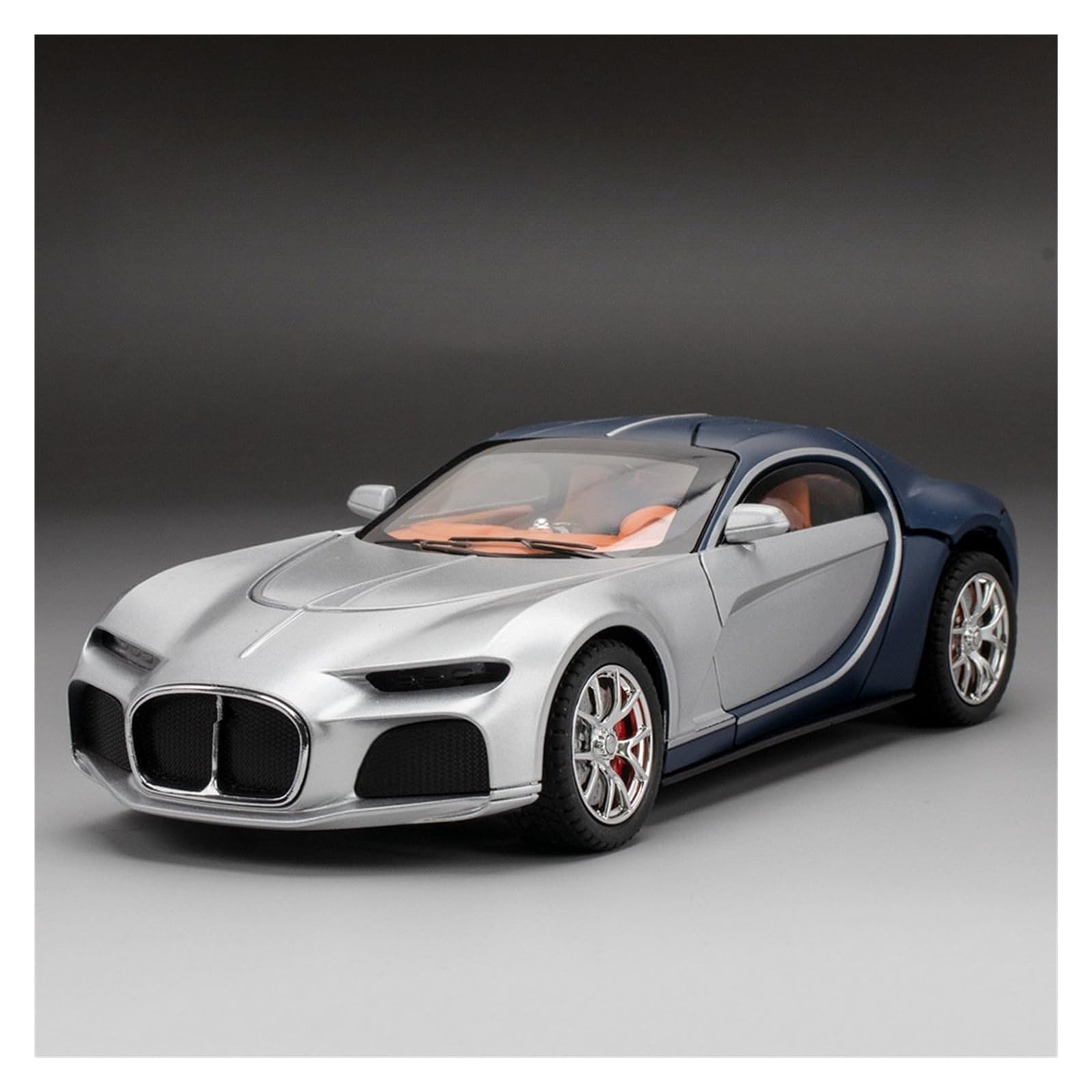 BANKOTO Diecast Car 1:24 For Bugatti For Atlantic Alloy Metal Diecast Model Car Collectibles Hobby Collectible(C)