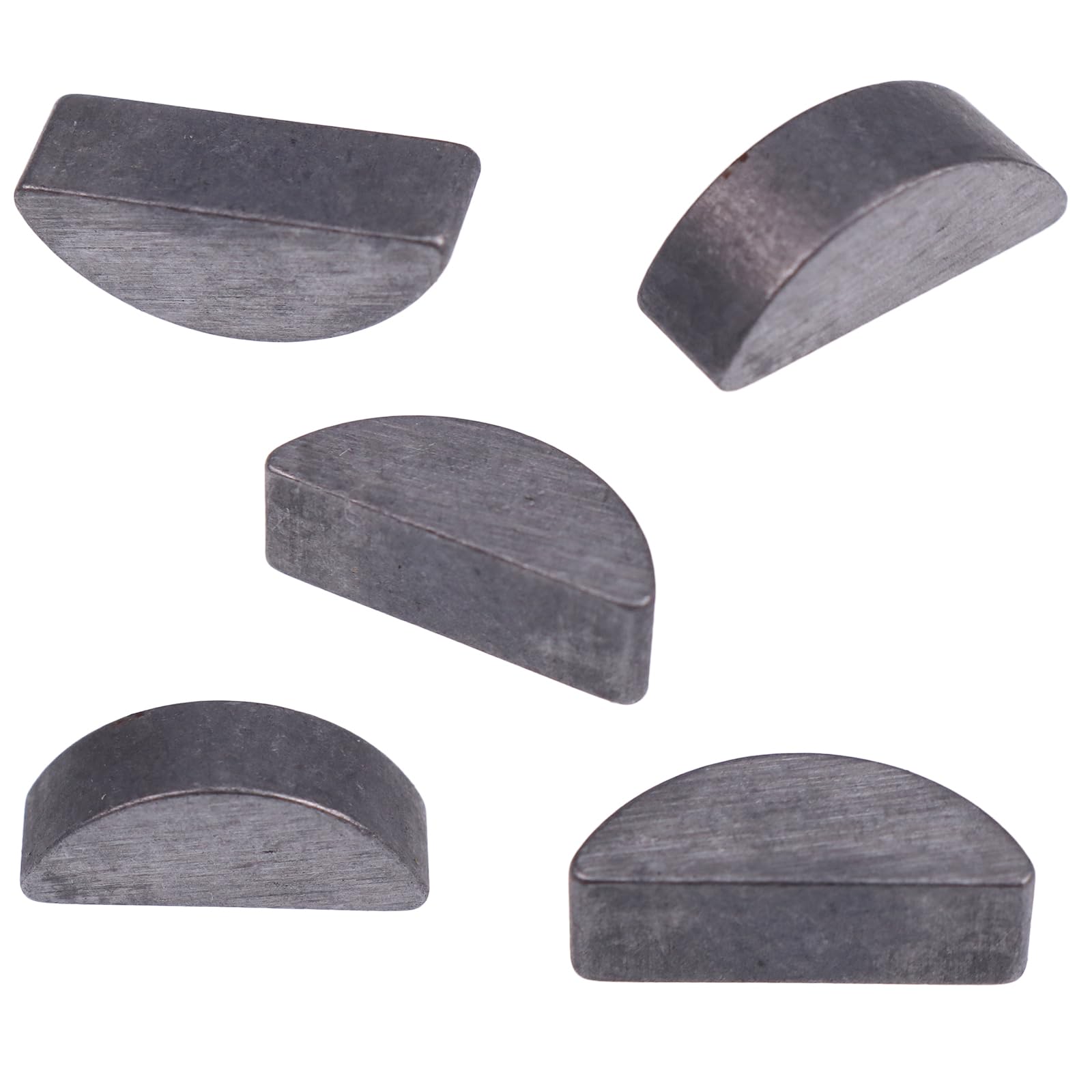 BLUESUNSOLAR5PCS Woodruff Key 90280-05001-00 902800500100 Replacement for Yamaha 15MLHW 15MSHW 30ELHW 30ELRW 30MLHW 9.9MLHW F15ELHW (5 PCS)