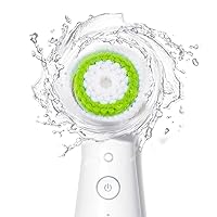 Vista 6 de Repuesto de cabezal de cepillo compatible con Clarisonic Mia 1, Mia 2, Mia Fit, Alpha Fit, Smart Profile Uplift y Alpha Fit (Azul 2 paquetes)