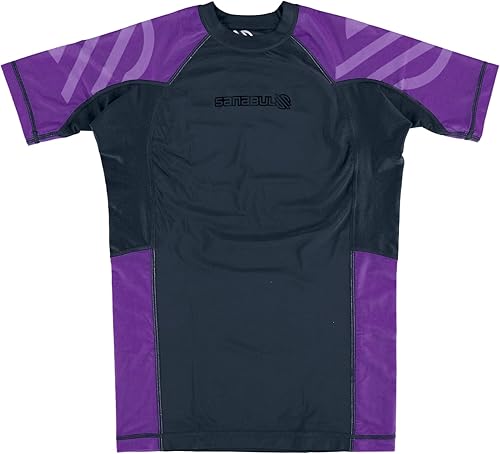 Miniatura 8 de Sanabul Esencial manga corta Rash Guard MMA BJJ Wrestling Grappling Jiu Jitsu