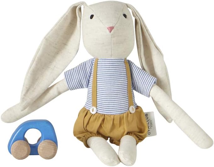 Doudou lapin chiffon Clearance