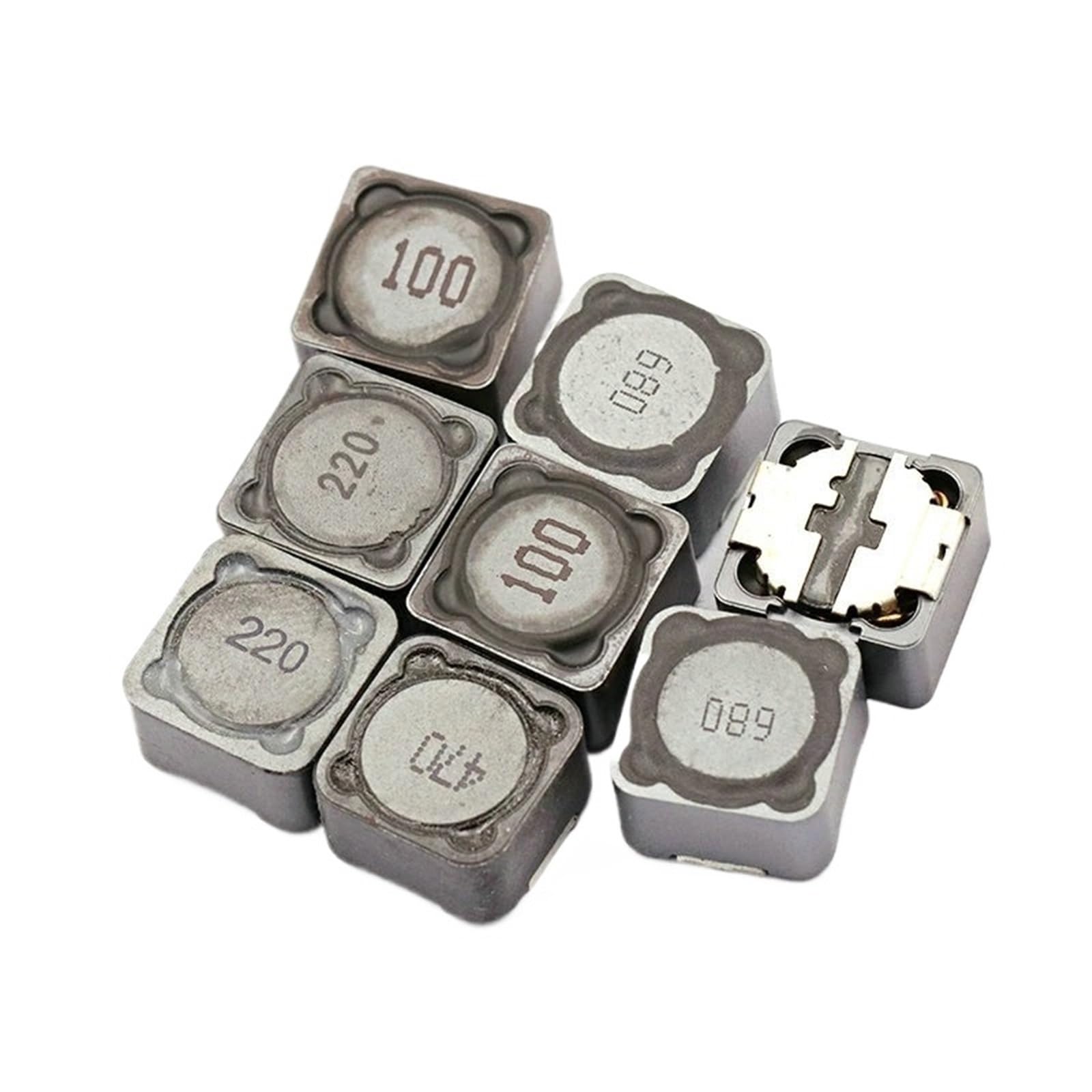 5Pcs CDRH127 CD127 CDRH127 10/15/22/33/47/68UH 12 * 12 * 7 SMD Power Inductor(100UH 101)
