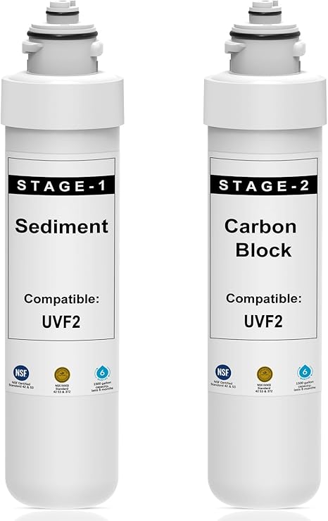 NSF Certified Water Cooler Filters 3 Stage Filter Replacement Kit - View #2