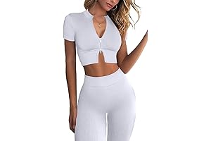 Cozy Pilates Perfection: mulisky Womens 2 Piece Workout Sets