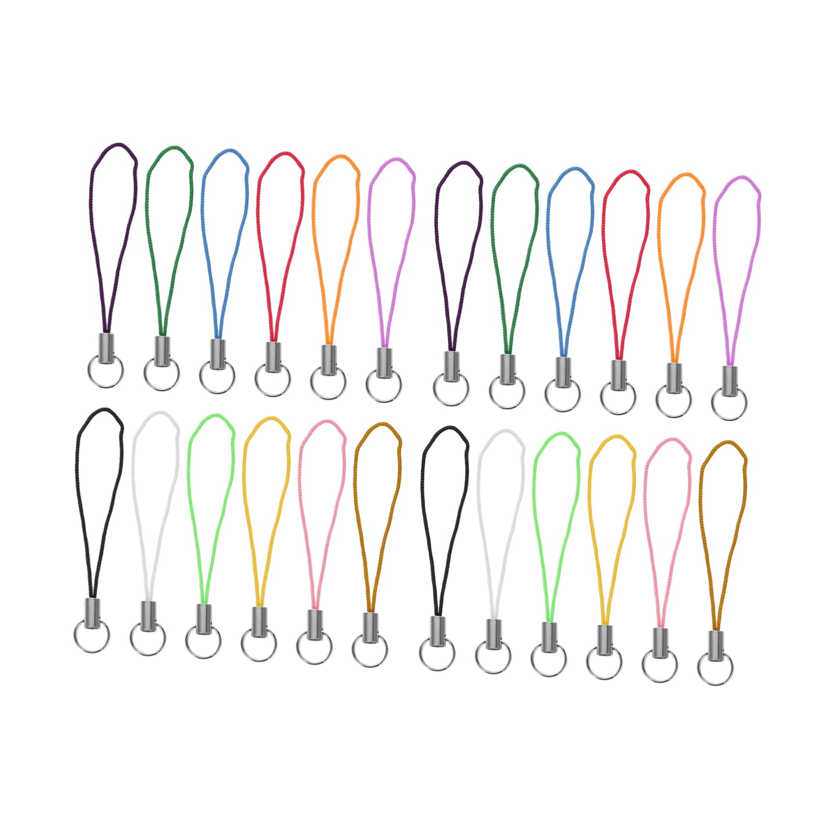Lanières de téléphone multicolores DIY NUOBESTY pour smartphone - 8
