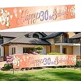 【Regalo inolvidable】 Hermosos carteles y lemas son los mejores regalos y sorpresas para familiares y amigos. Es muy adecuado para combinar globos, decorar mesas de pasteles y decoraciones para fiestas, y se puede usar como accesorios fotográficos para tomar fotos hermosas e inolvidables para jardines, casas, cercas, manteles, paredes, habitaciones, puertas, fondos fotográficos. y muchos más.