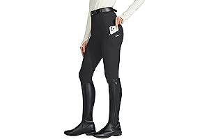 Women's Horse-riding Knee-Patch Tights