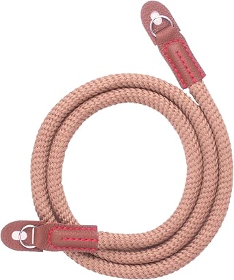 VKO Camera Strap,Soft Rope Camera Neck Strap, Shoulder Strap for DSLR SLR Mirrorless Camera with Round Hole Interface 100cm