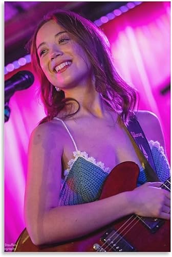 Miniatura 1 de Laufey - Pósteres artísticos en lienzo para dormitorio, rollo de roca estética, gran regalo para pósteres de música country, póster decorativo para