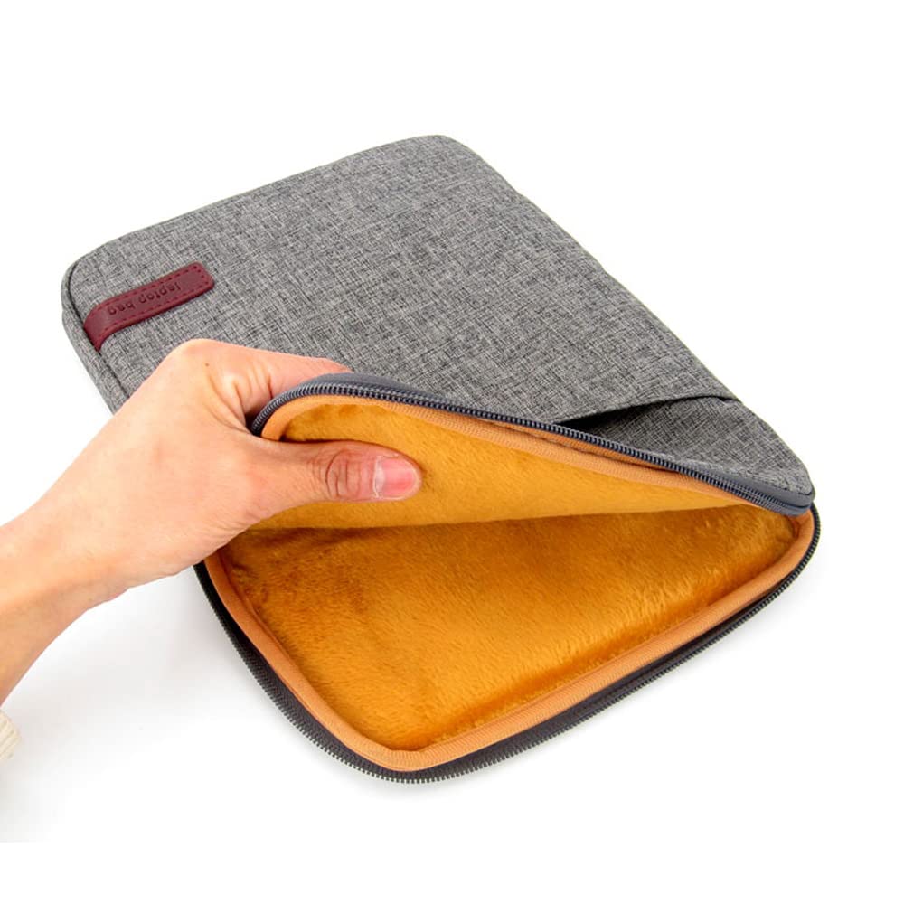 Water-Resistant Tablet Sleeve Case Protective Bag Portable Carring Pouch Compatible with GPD Win Max 2 10.1 inch (Dark Gray)