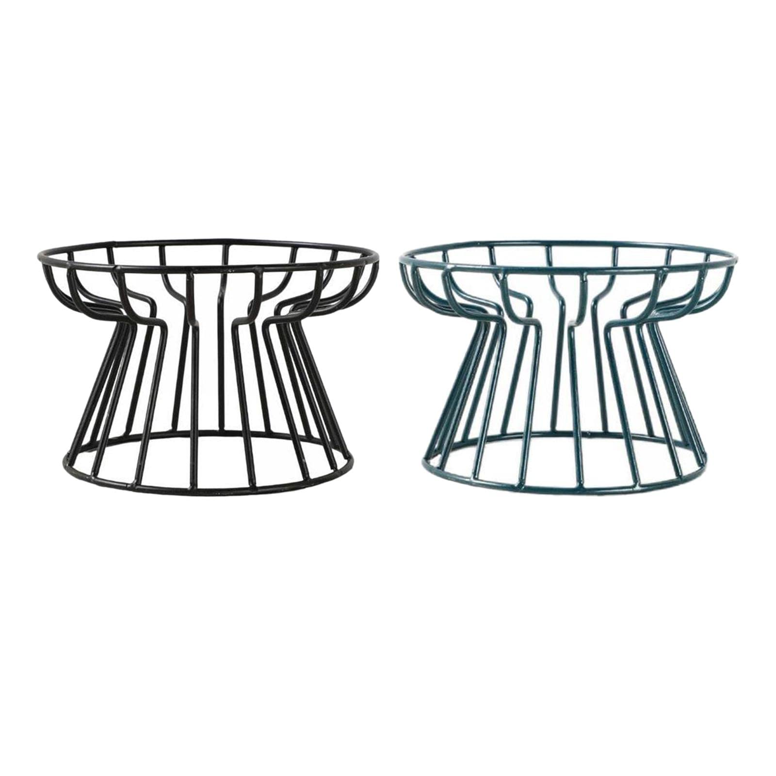 Baoblaze Comederos para Gatos Platos de Cerámica Desmontables con Soporte de Hierro Accesorios para Comida Y Agua para Perros Gatos Y Mascotas P