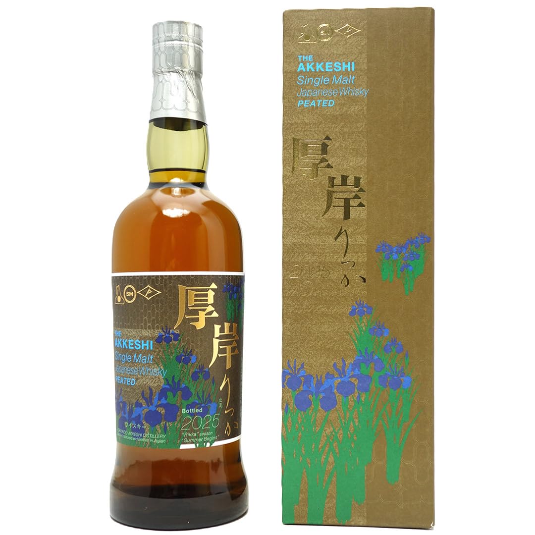 Amazon.co.jp: 2025 厚岸 シングルモルト ジャパニーズウイスキー 立夏