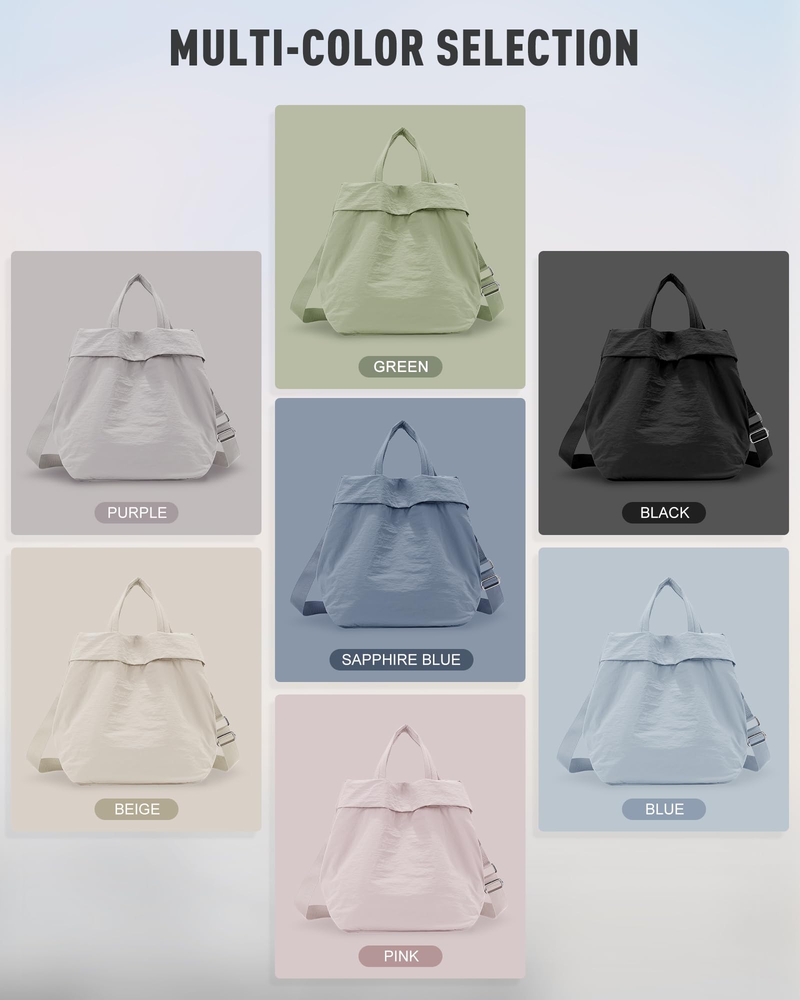 coofay Bolsa Deporte Mujer Bolso Mujer Bandolera Bolsos De Mujer Tote Bag Bolsa Gimnasio Bolso Shopper Mujer