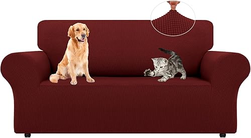 Miniatura 18 de LURKA Fundas Elásticas para Silla Sofá de 1 Pieza Cubiertas de Sofá para Protector de Muebles Sofá Cubiertas Completas con Parte Inferior Elástica