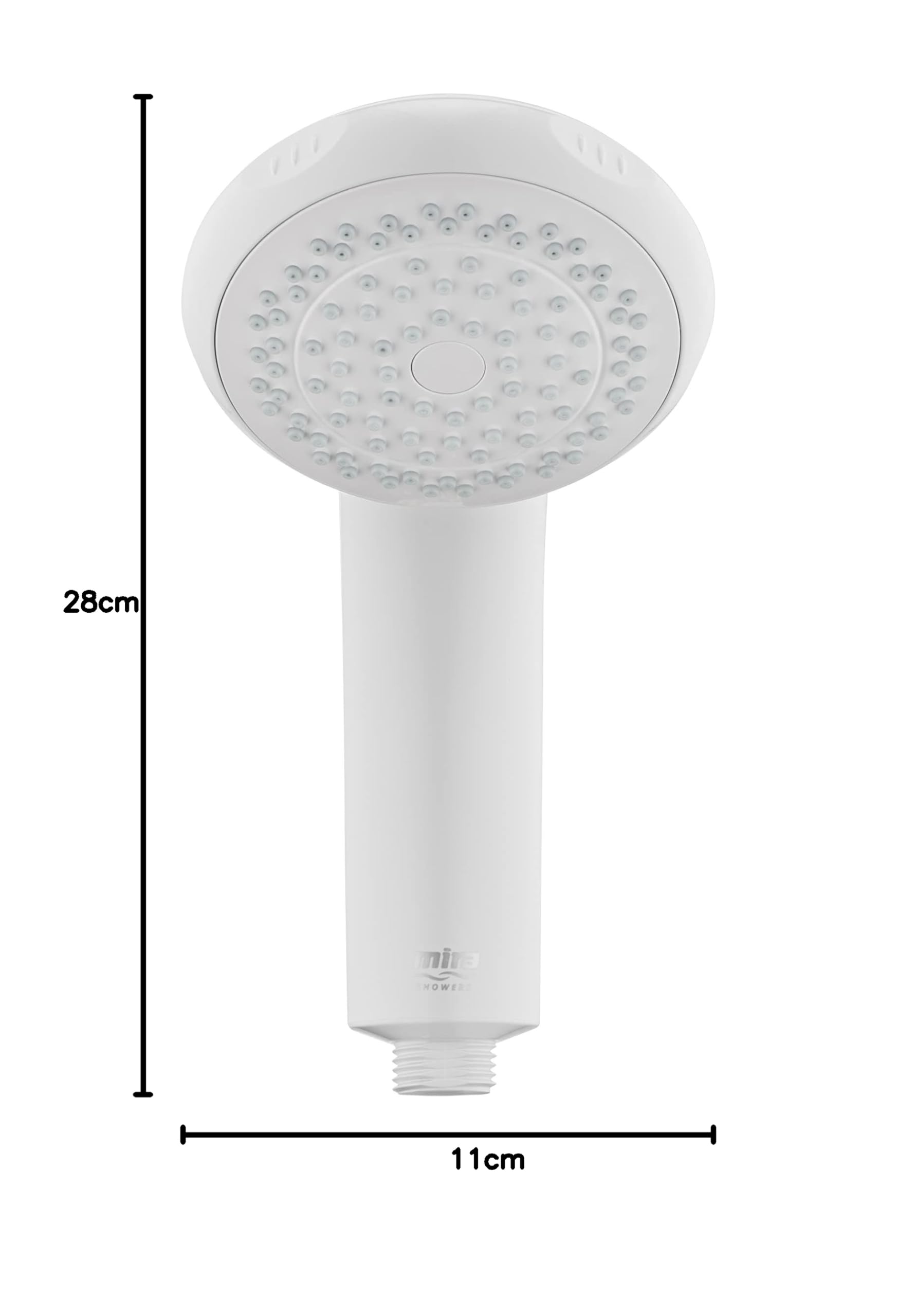 Mira Showers 2.1605.177 Logic 4 Soffione Doccia, Bianco