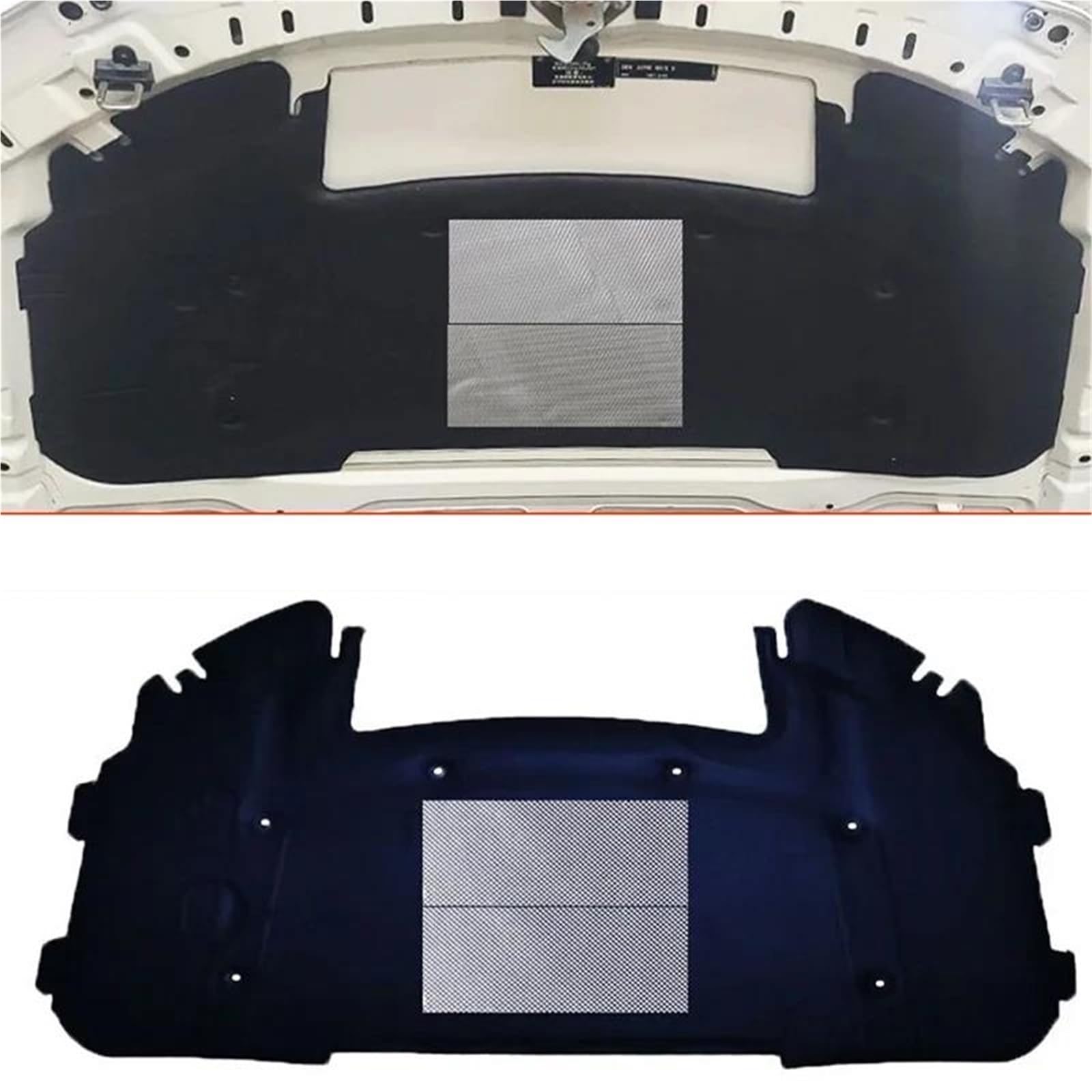 Capot de voiture insonorisé BMW E90 320d pour un confort de route optimal