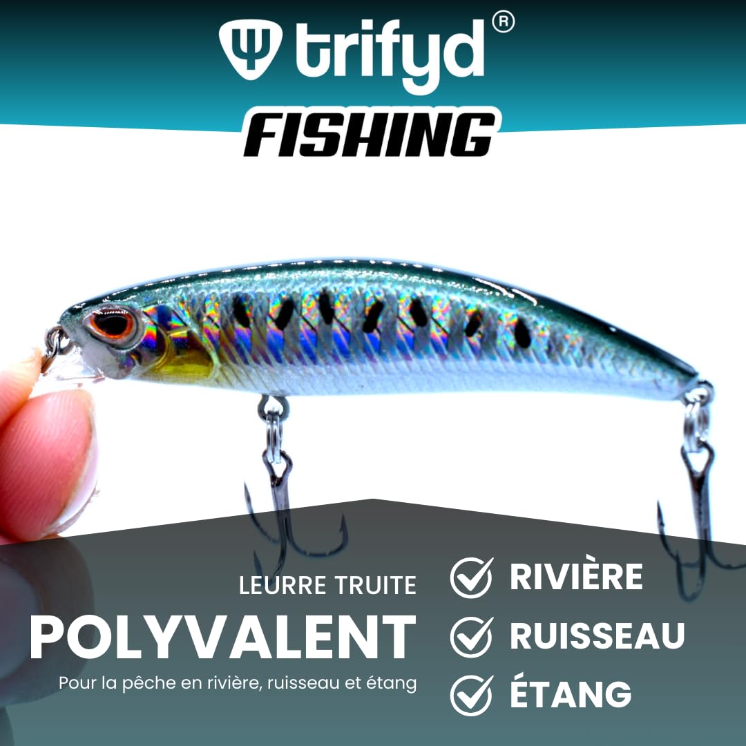 Leurre De Pêche Tunkkionki 7cm – Poisson Nageur Main, Couleurs Variées, Made In Finland