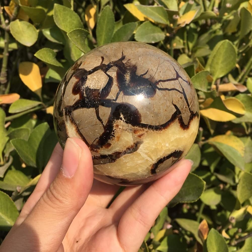 OURVER Decorazione for la casa Drago Naturale Gemma di Cristallo Sfera Sfera s ZUZAOJUYIN